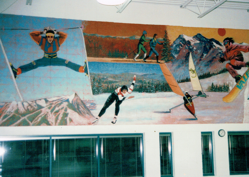 Sports Mural