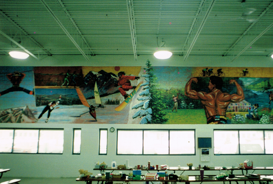 Sports Mural