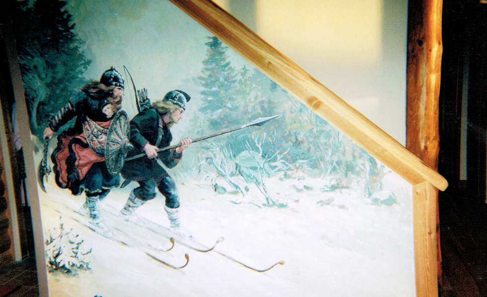 Birkebeiner Mural 